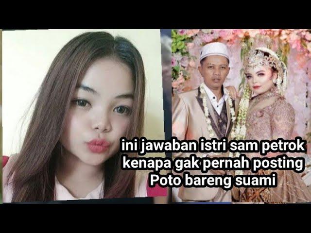 Istri sam petrok menjawab semua pertanyaan netizen