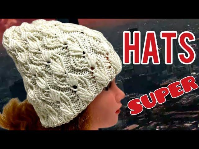 КРУТЫЕ ВЯЗАНЫЕ ШАПКИ ЭТОГО СЕЗОНА. COOL KNITTED HATS OF THIS SEASON.