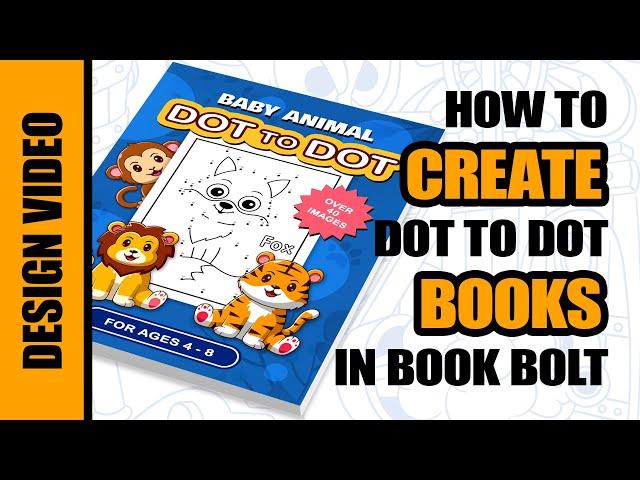 Create Professional Looking Connect the Dot Books for KDP | No Drawing Required