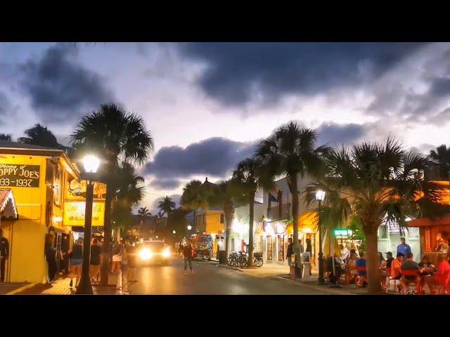 Key West LIVE TGIF Sunset Celebration Mallory Square (1080p)