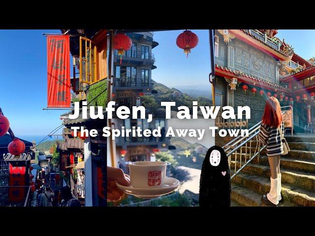 JIUFEN, TAIWAN  : Real Spirited Away town, relaxing teahouse, ghibli shops ｜Travel Diaries