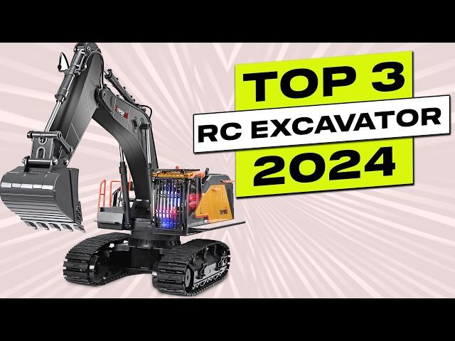 Top 3 BEST RC Excavator on Amazon