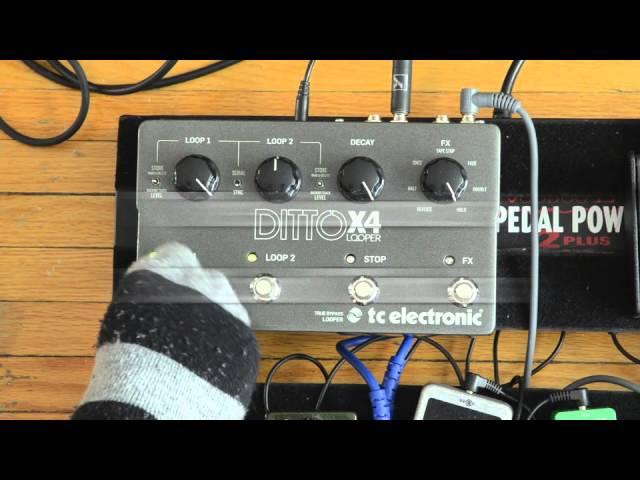 Ditto x 4 Looper Review: All 7 EFX and Specs