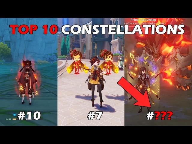 TOP 10 CONSTELLATIONS | GENSHIN IMPACT!