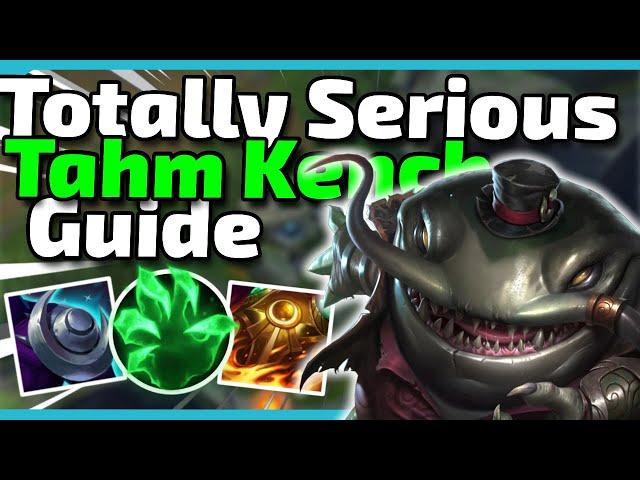 The Only Support Tahm Kench Guide You'll EVER need!!! - League of Legends Tahm Kench Guide