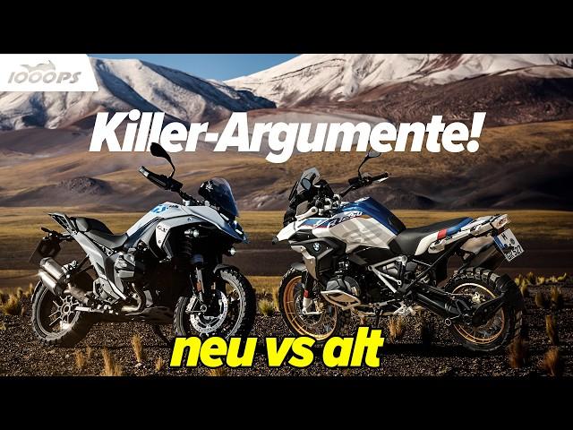 Unglaublicher Fortschritt - BMW R 1300 GS 2024 vs. R 1250 GS 2023 - alt gegen neu!