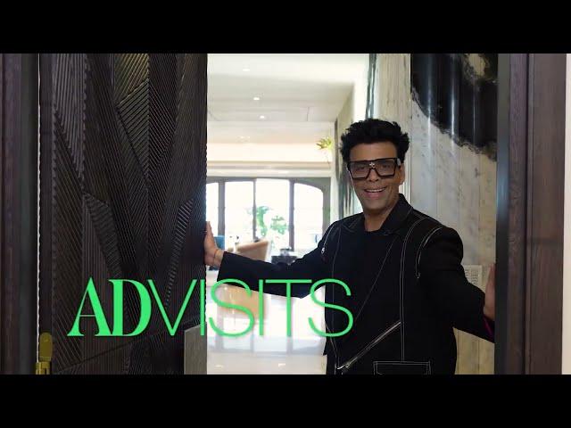 Inside Karan Johar's Bachelor Pad in Mumbai | AD Visits