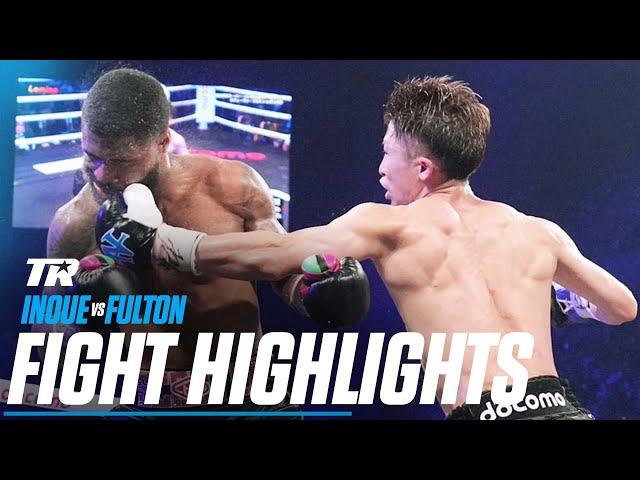 All The Angles of Naoya Inoue Highlight Reel KO of Fulton | Now Unified Champion | FIGHT HIGHLIGHTS