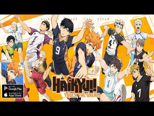 HAIKYU!! TOUCH THE DREAM SEA Gameplay - Official Launch Android iOS