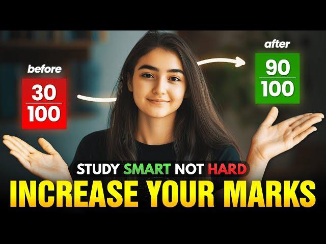 How to Study FAST & SMART?| 3 Secret Study Tips to Increase Your Marks in Less Time