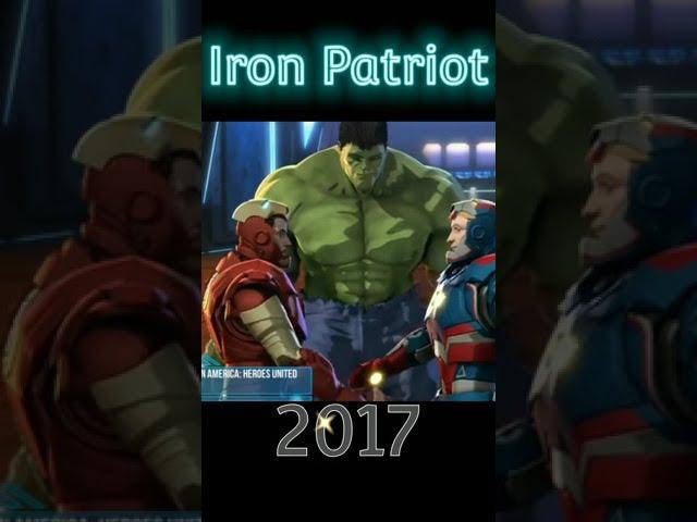 Evolution of Iron Patriot #Shorts #Evolution