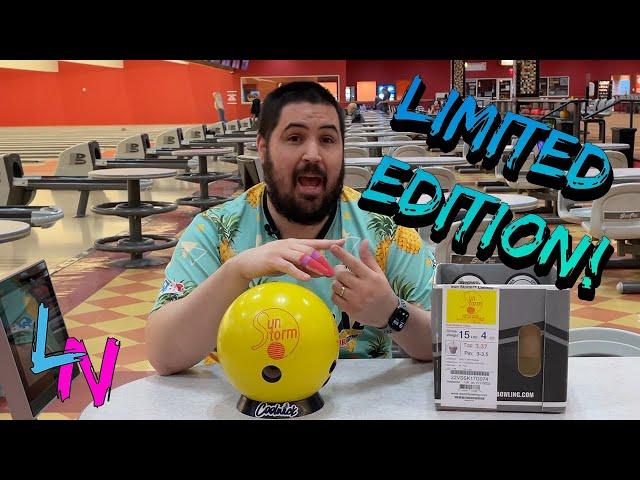 Really Sad This Bowling Ball Is Limited Edition | Storm Sun Storm Ball Review!