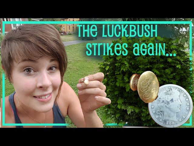 Gold & Silver While Metal Detecting - Luckbush Strikes Again - Relic Recoverist