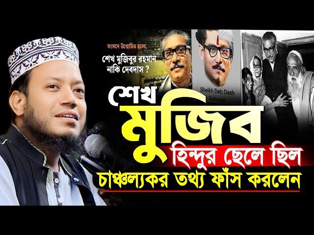 শেখ মুজিব হিন্দুর ছেলে ছিলো গোপন তথ্য ফাঁস | মুফতি আমির হামজা নতুন ওয়াজ | Amir Hamza New Waz 2024