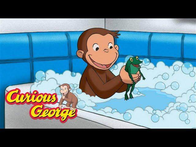 George Loves Bubble Baths  Curious George  Kids Cartoon  Kids Movies