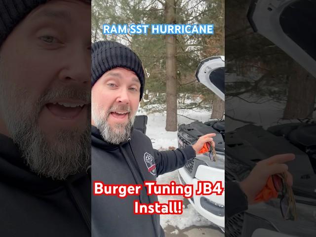 Add 100+ horsepower to your Ram SST Hurricane in under 10 minutes!  #burgertuning