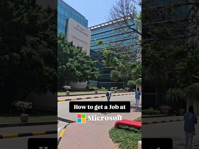 4 Ways to get a Job at Microsoft #jobs #microsoft