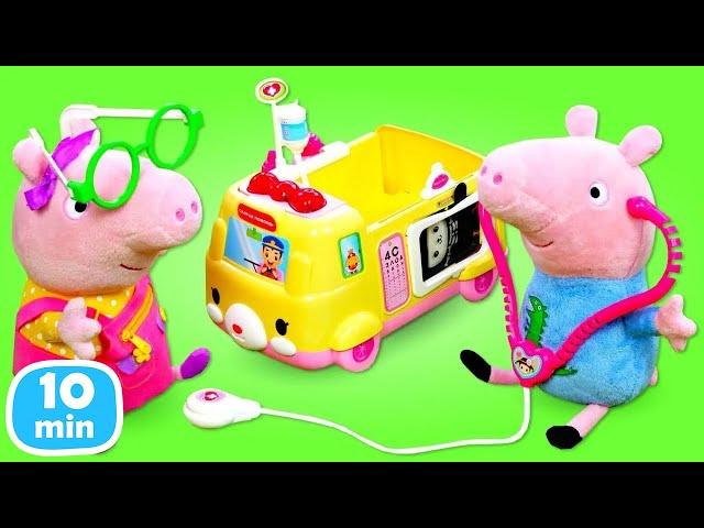 Spielzeug Videos für Kinder mit Peppa Wutz Kompilation | Plüpa Plüsch Paradies.