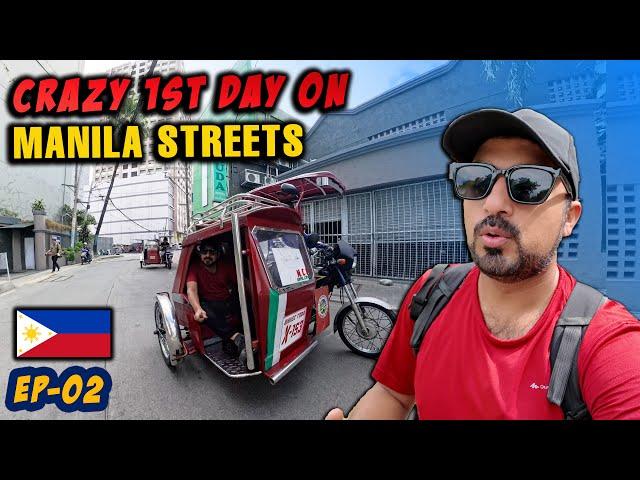  1st impression of PHILIPPINES | MANILA Streets, Culture & History [ep-02