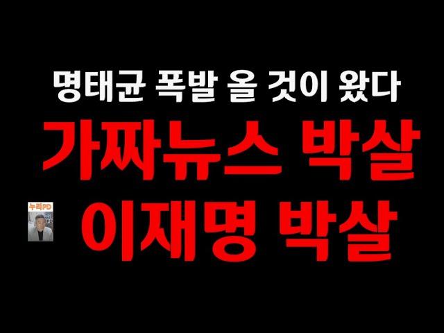 뿔 난 명태균, "가짜 뉴스 싹 정리하겠습니다"/ "尹 대통령 부부와는 아무런 사이도 아닙니다"/누리pd-tv