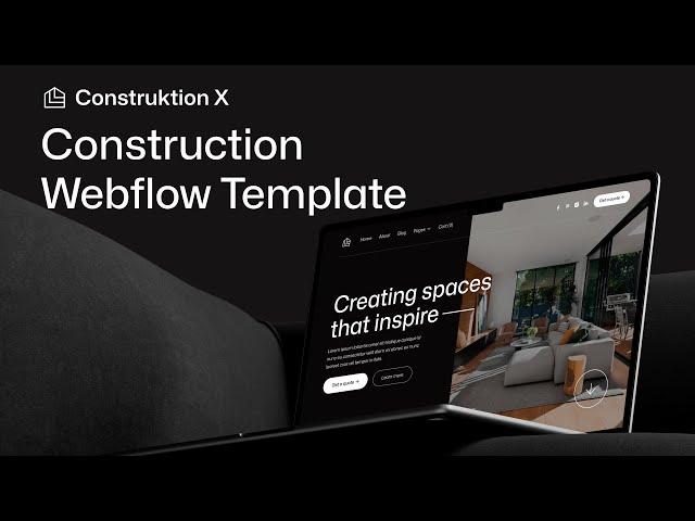 Construktion X -  Construction Services Webflow Template | BRIX Templates