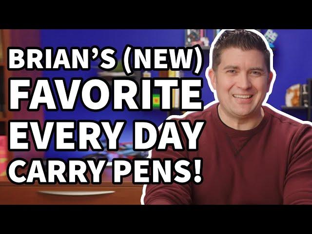 Brian Goulet's Top 3 Every Day Carry Fountain Pens