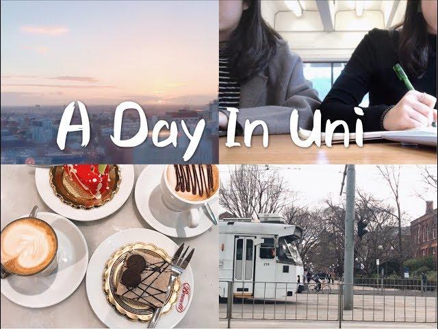 【DAILY VLOG】澳洲墨尔本留学日常生活之大学的一天-A Day in Uni／学习／做饭／上课／美食