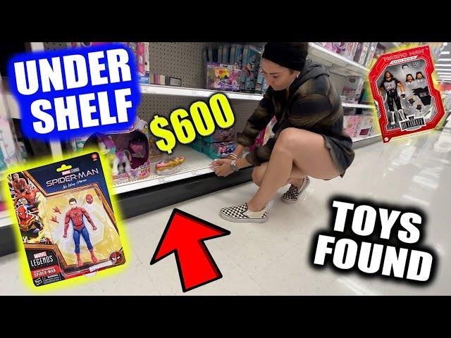 RARE ITEM found UNDER THE TARGET SHELVES! - TOY HUNT