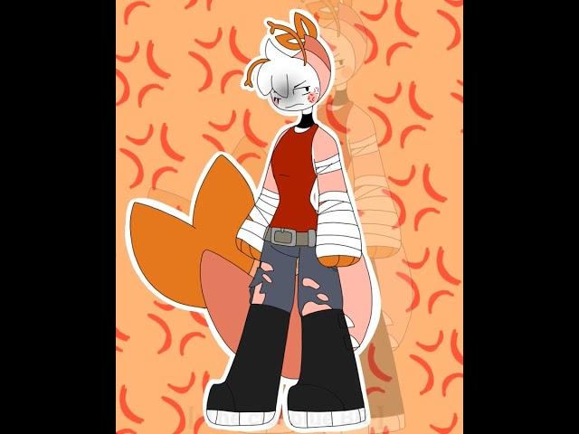 | shrimpo and Gigi + my AU style | part 5 - Dandy's world #dandysworld #dandysworldau #shrimpo #gigi