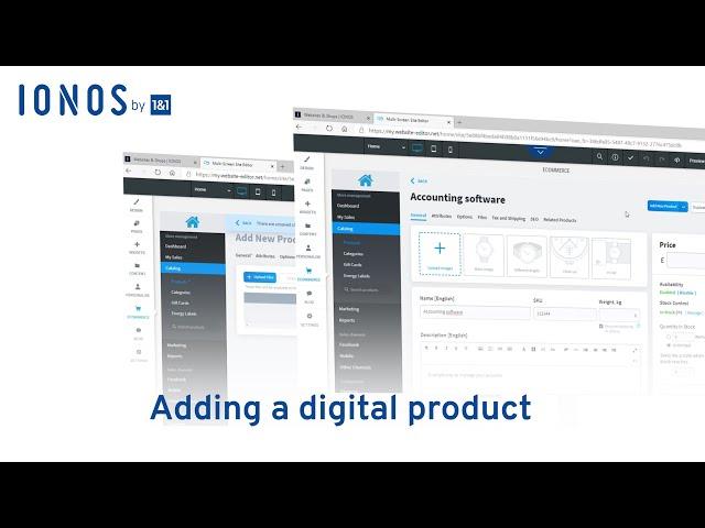 Adding a digital product [MyWebsite eCommerce tutorial]