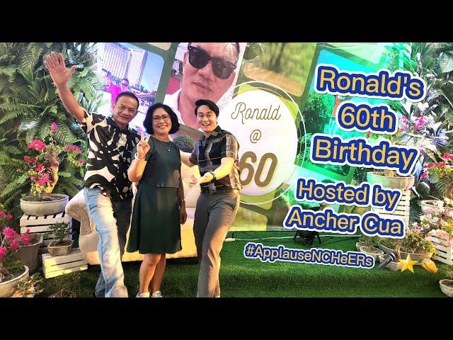 Ronald's 60th Birthday - Hosting Highlights | Ancher Cua, Event Host