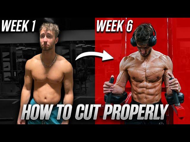 How to Properly Cut (Lose Fat, Gain Muscle) | My Viral Transformation