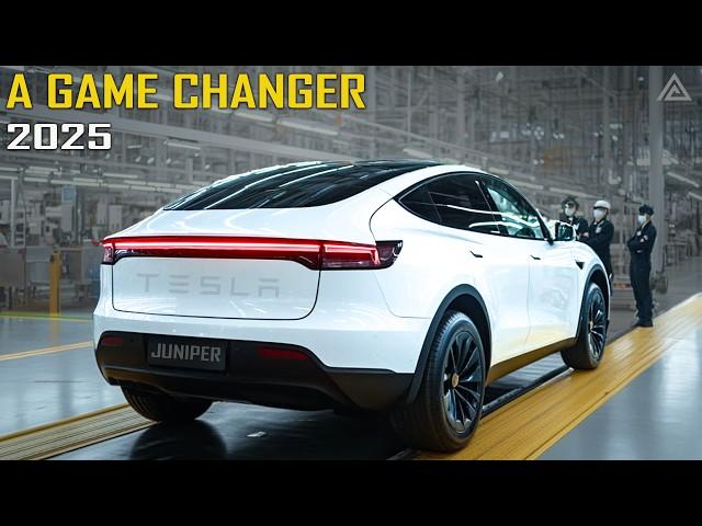 New 2025 Tesla Model Y Unveiled - A Game Changer!! Details "Project Juniper" HERE