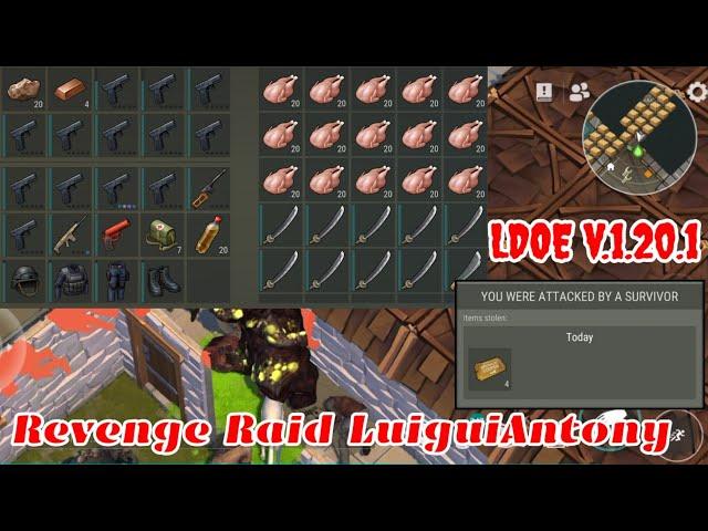 Revenge Raid LuiguiAntony | Suicide Trick | Last Day on Earth v.1.20.1