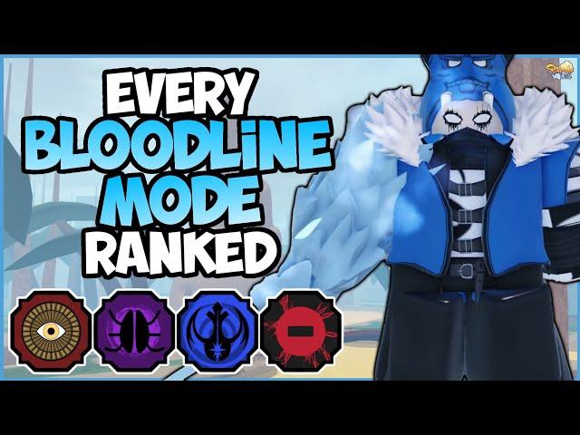 Every Bloodline Mode RANKED From TERRIBLE To UNSTOPPABLE | Shindo Life Bloodline Tier List