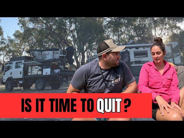 TRAVELLING AUSTRALIA FULLTIME HAS BROKEN US! / REAL,RAW & HONEST