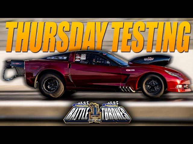 Battle Of The Thrones - Thursday Testing Highlights!