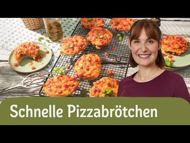 Schnelle Pizzabrötchen | REWE Deine Küche