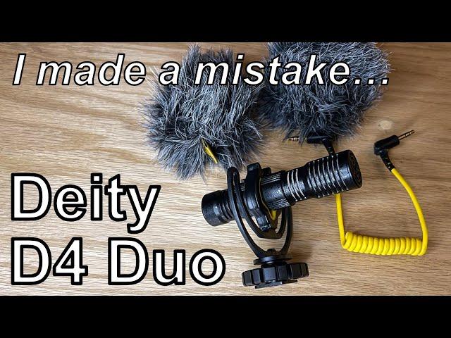 Deity D4 Duo: NOT for OUTDOORS or PHONE |  Deity V-Mic D4 Duo Review