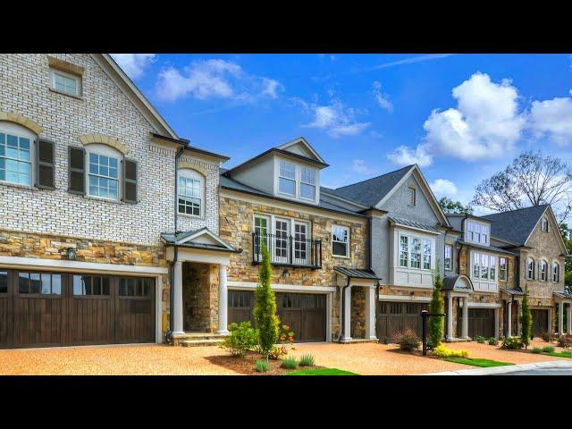 LET'S TOUR THIS GATED 4 BDRM LUXURY TOWNHOME IN ATLANTA