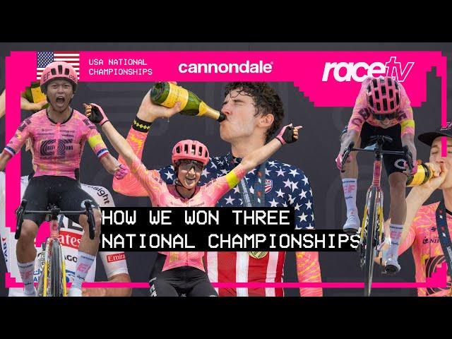 THREE NATIONAL CHAMPIONS! | RaceTV | Faulkner, Quinn, Labecki | USA National Championships 2024