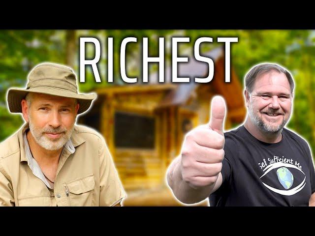 10 Highest Earning Living Off-Grid channels on YouTube