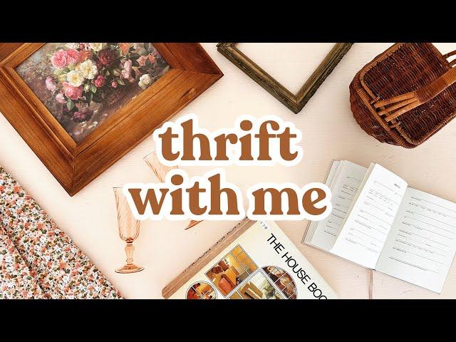 Thrift With Me (I Found So Many Cute Things!)