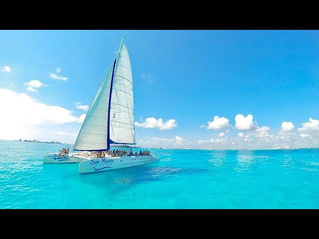 Catamaran snorkel cruise to Isla Mujeres with lunch from Cancun mexico | blessed4life