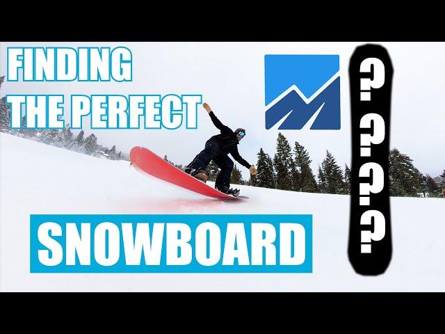 FINDING THE PERFECT SNOWBOARD, THE TRUTH (pocket coach)