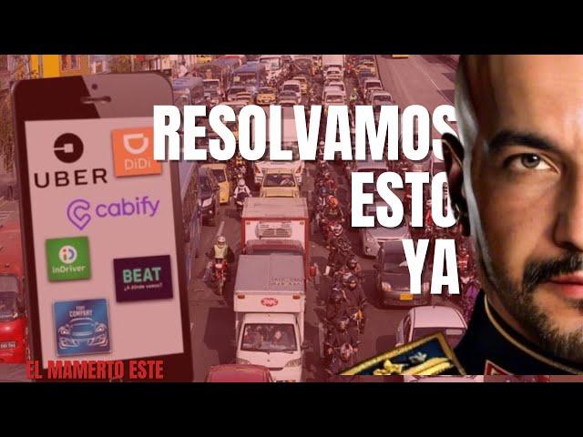 IMPUESTO A UBER, DIDI, INDRIVER, CABIFY Y LAS QUE VENGAN