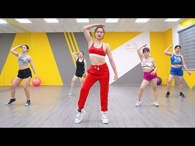 AEROBIC DANCE | Flat Belly Workout | Exercises to Get Slim Belly Fat + Tiny Waist