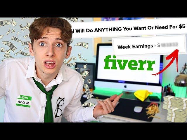 I WORKED on FIVERR for a WHOLE WEEK and made £__...