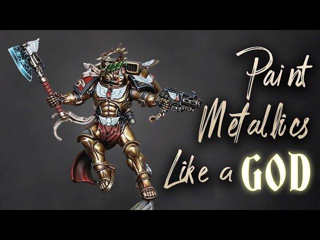 How to paint TRUE METALLIC METAL like the MASTERS