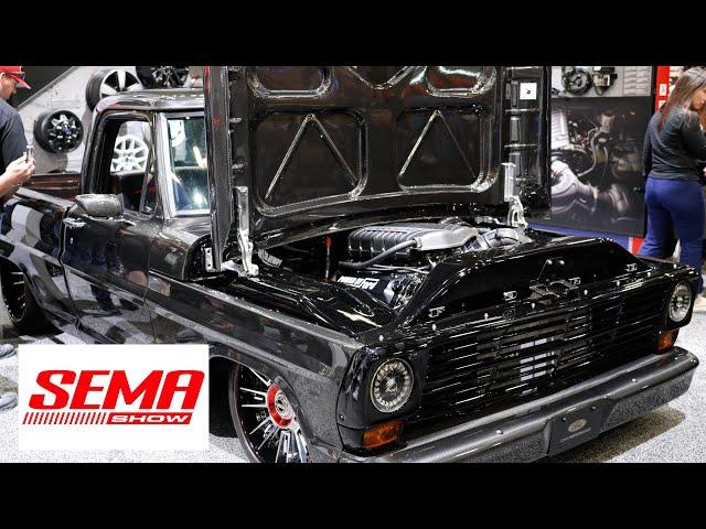 Carbon Clyde Ford Custom Garage Reveal by Solomon Lunger | SEMA 2024